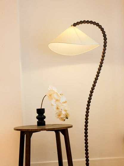 Wooden Bead Floor Lamp Floor lamp