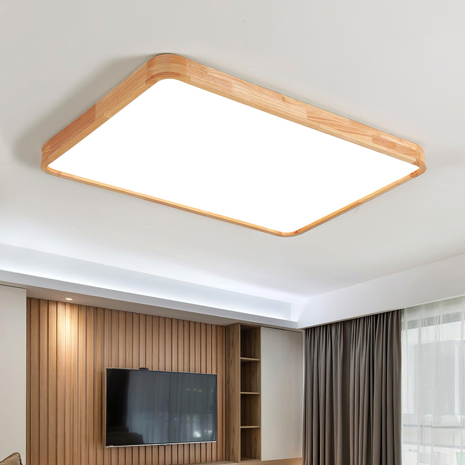 Wooden Geometric Ceiling Light Ceiling lamp