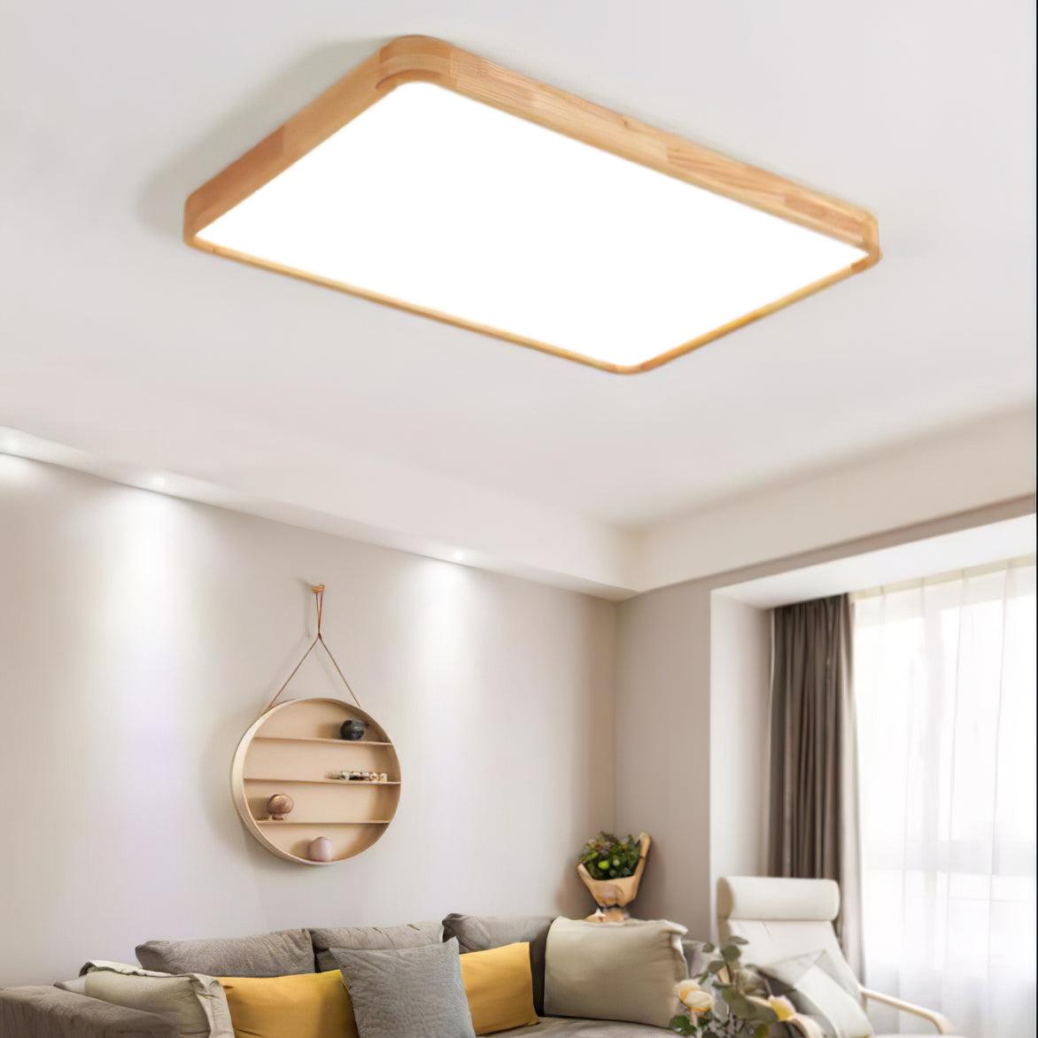 Wooden Geometric Ceiling Light Ceiling lamp