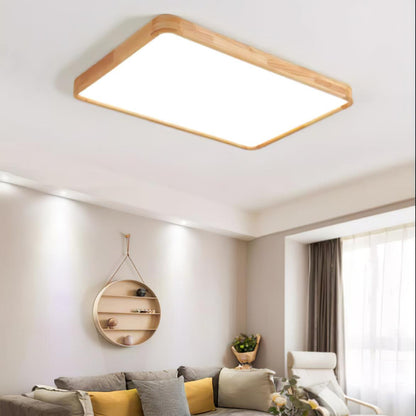 Wooden Geometric Ceiling Light Ceiling lamp