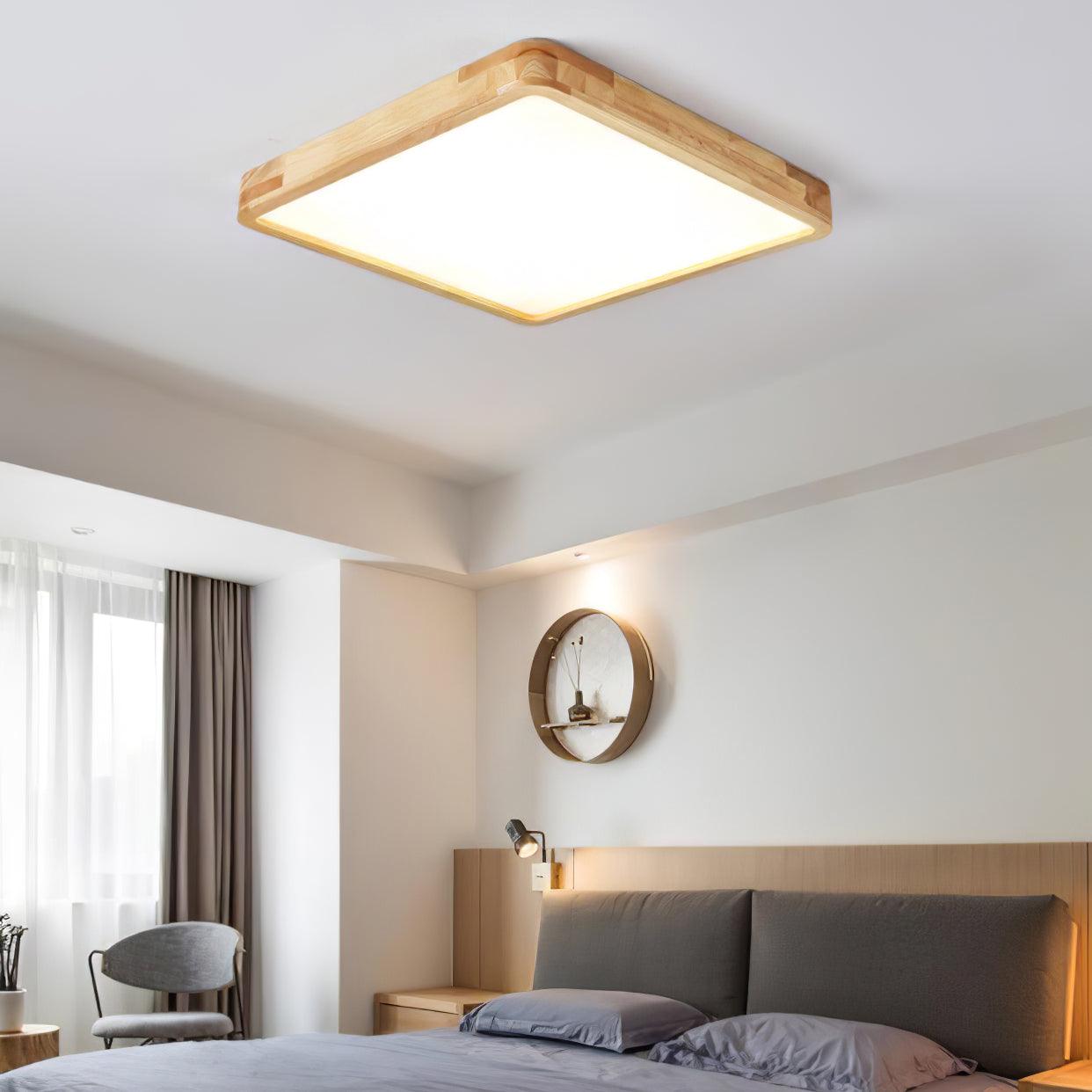 Wooden Geometric Ceiling Light Ceiling lamp