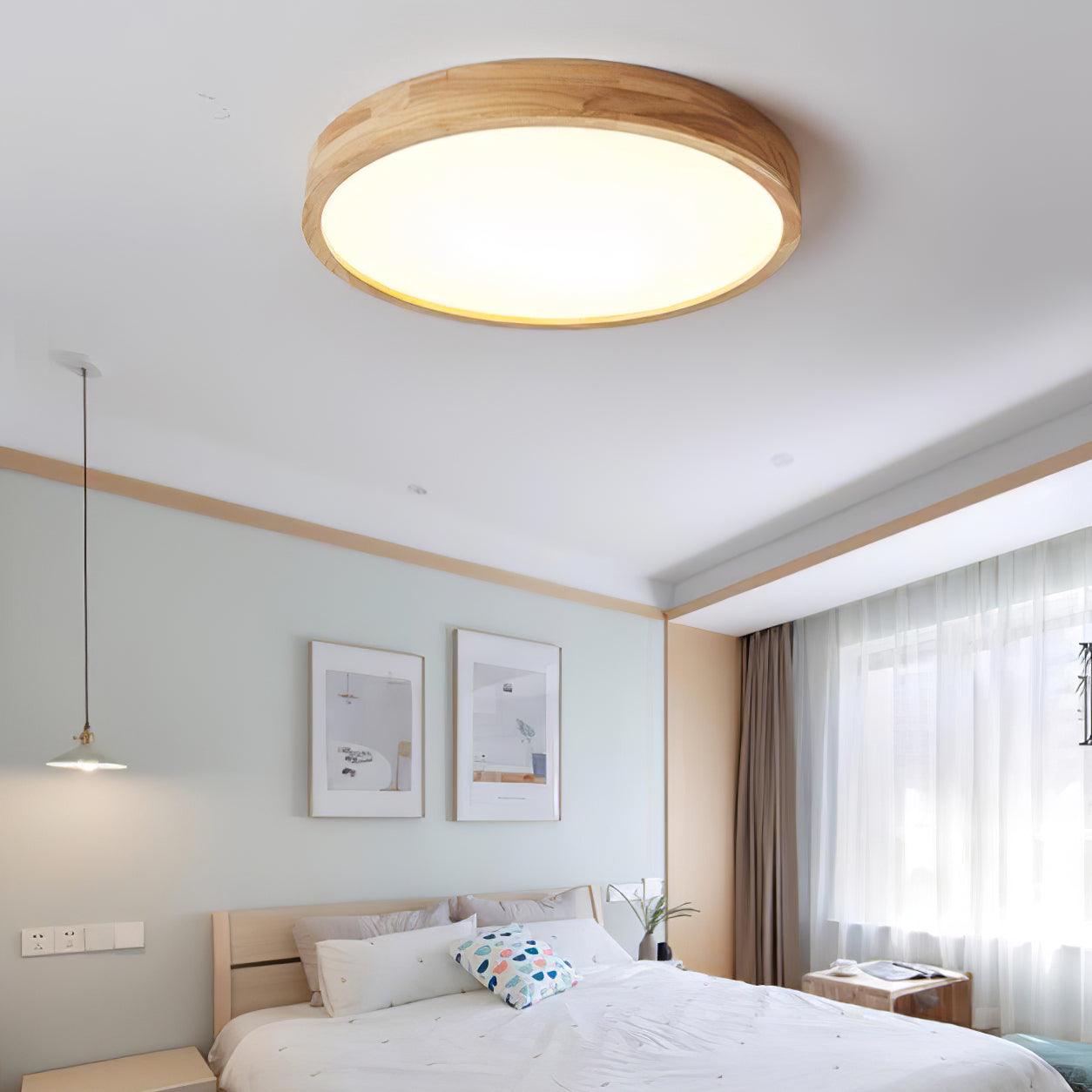 Wooden Geometric Ceiling Light Ceiling lamp