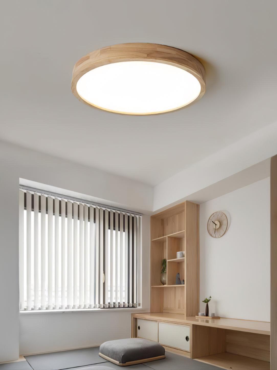 Wooden Geometric Ceiling Light Ceiling lamp
