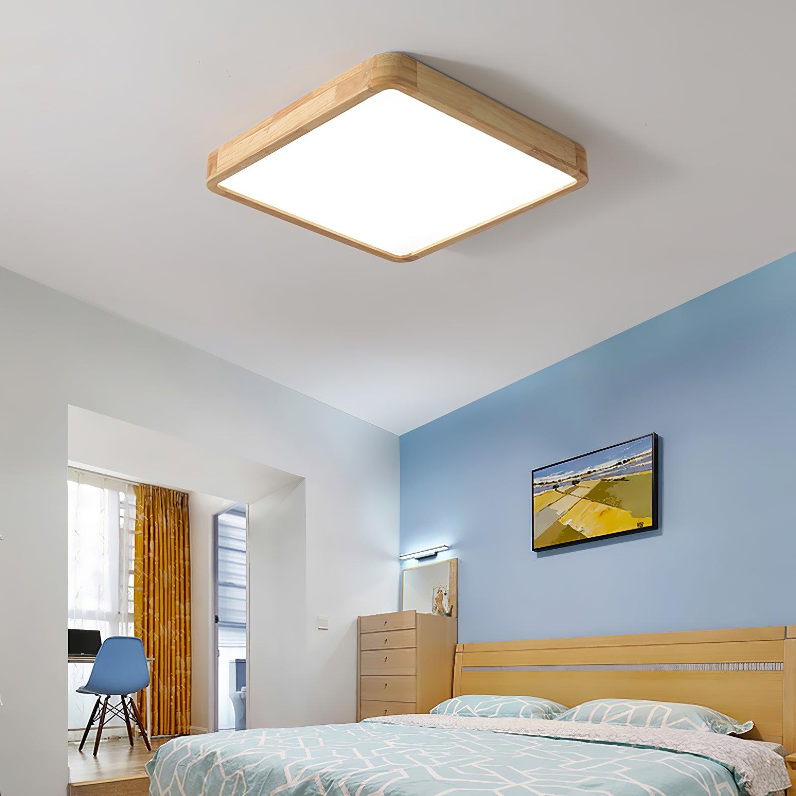 Wooden Geometric Ceiling Light Ceiling lamp