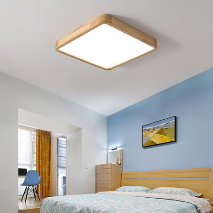 Wooden Geometric Ceiling Light Ceiling lamp