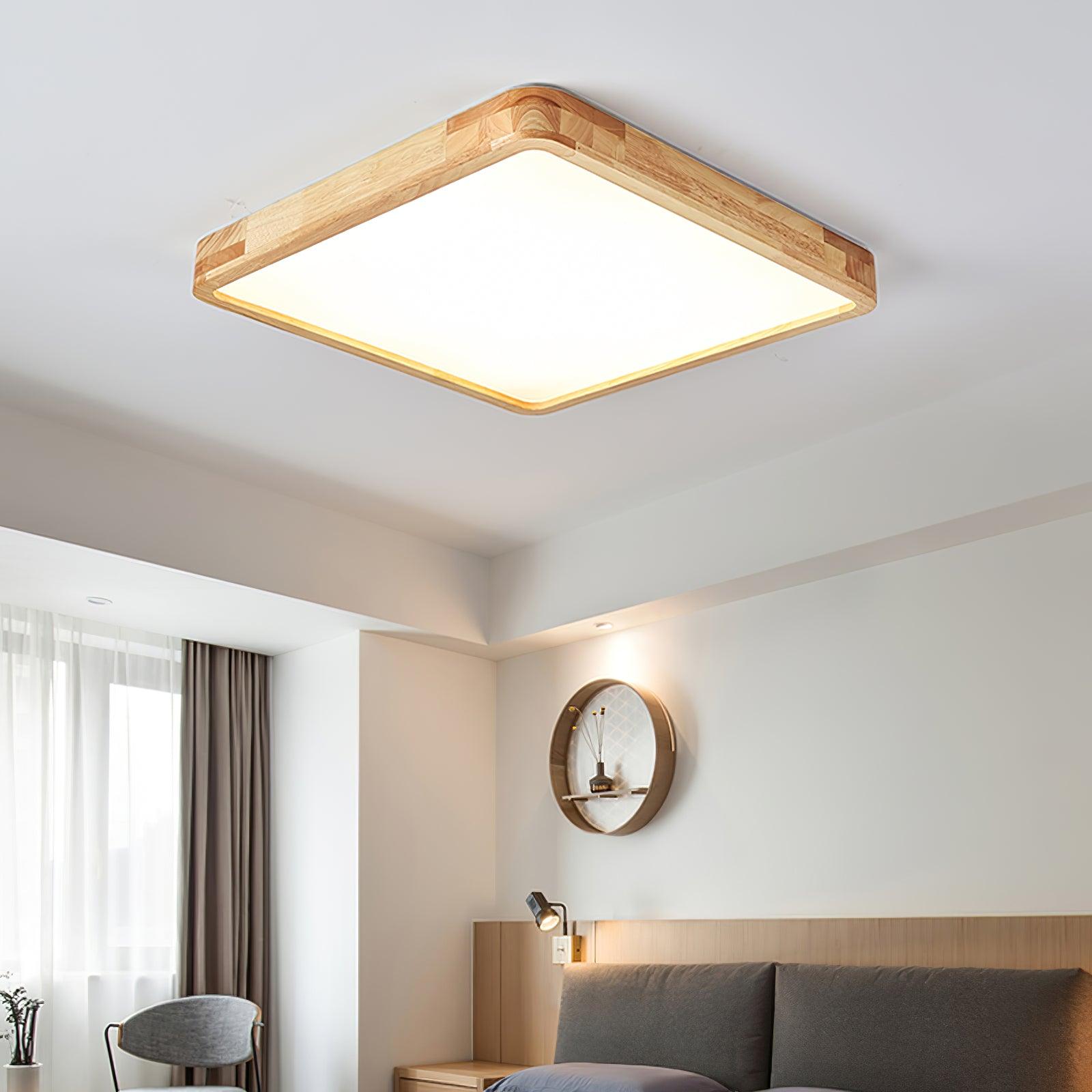 Wooden Geometric Ceiling Light Ceiling lamp