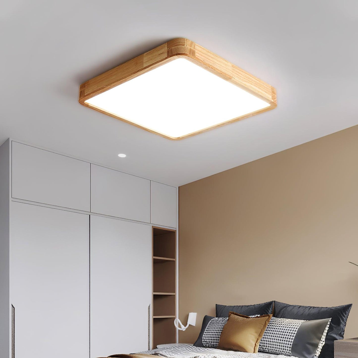 Wooden Geometric Ceiling Light Ceiling lamp