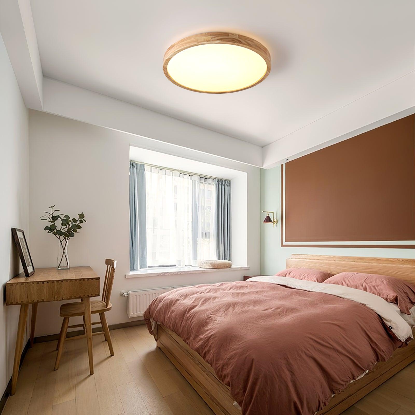 Wooden Geometric Ceiling Light Ceiling lamp