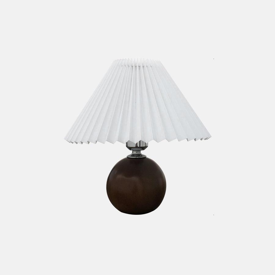 Wooden Pleated Table Lamp Table lamp