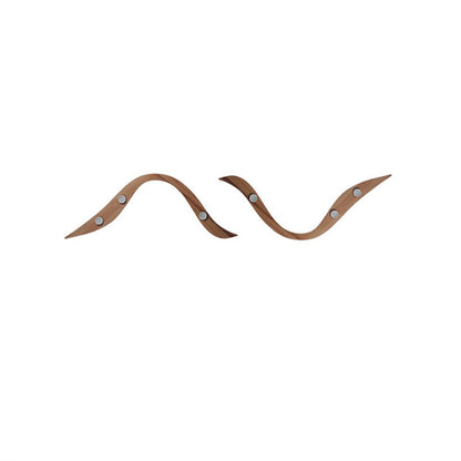 Waveform Pendant Lamp Double Model A L 43.3″ x W 15.7″ x H 47.2″ / Warm Light Pendant light