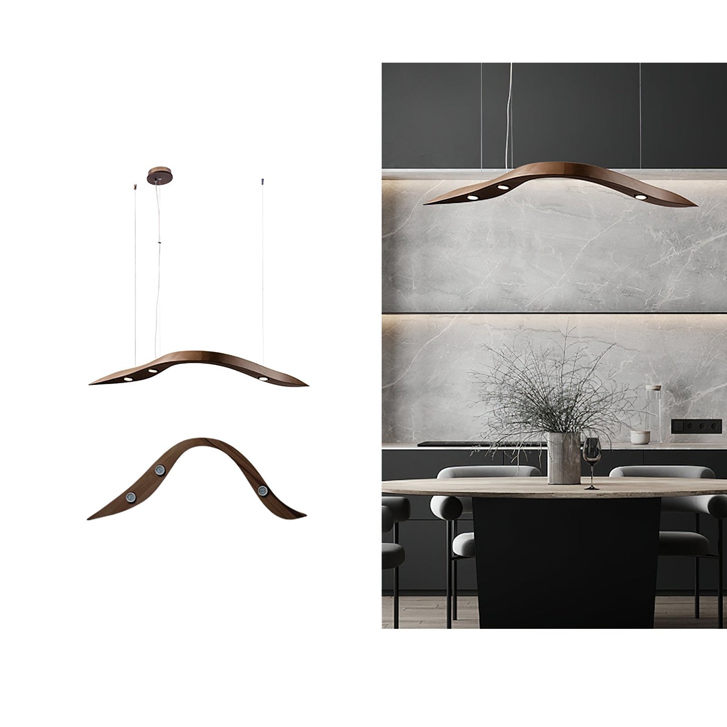 Waveform Pendant Lamp Pendant light