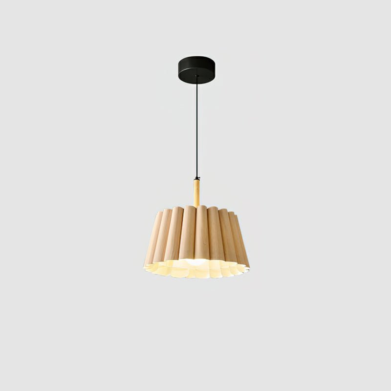 Woodland Pendant Lamp Model A ? 16.9″ x H 9.8″ / Wood color Pendant light