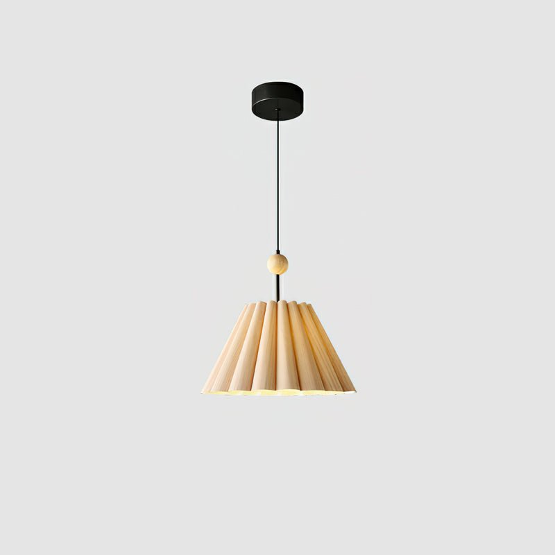 Woodland Pendant Lamp Model B ? 16.9″ x H 11.8″ / Wood color Pendant light