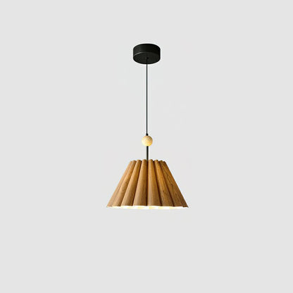 Woodland Pendant Lamp Model B ? 16.9″ x H 11.8″ / Walnut color Pendant light