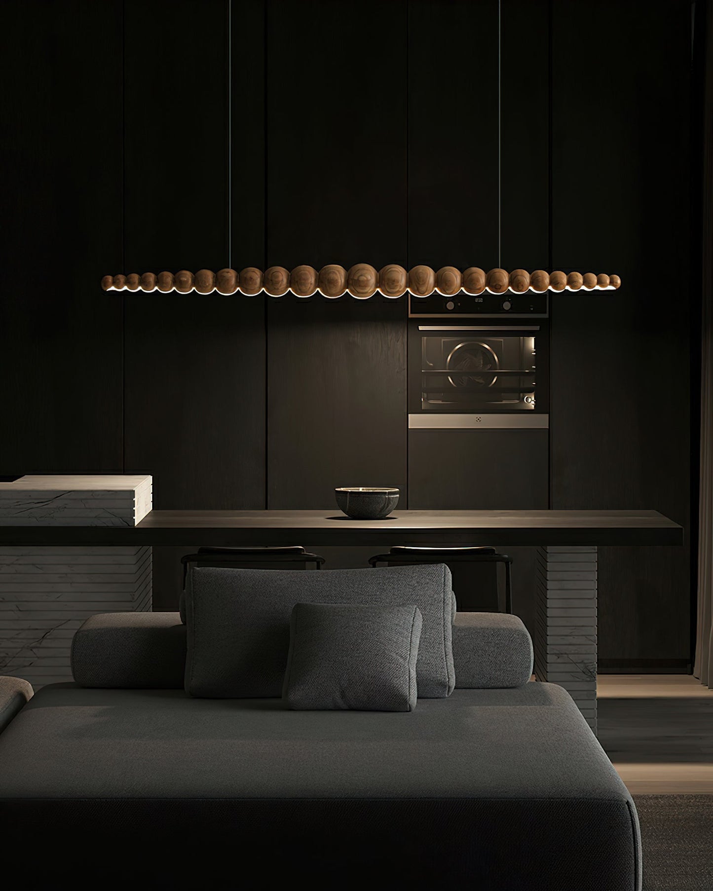 Woodline Orb Pendant Light Pendant light