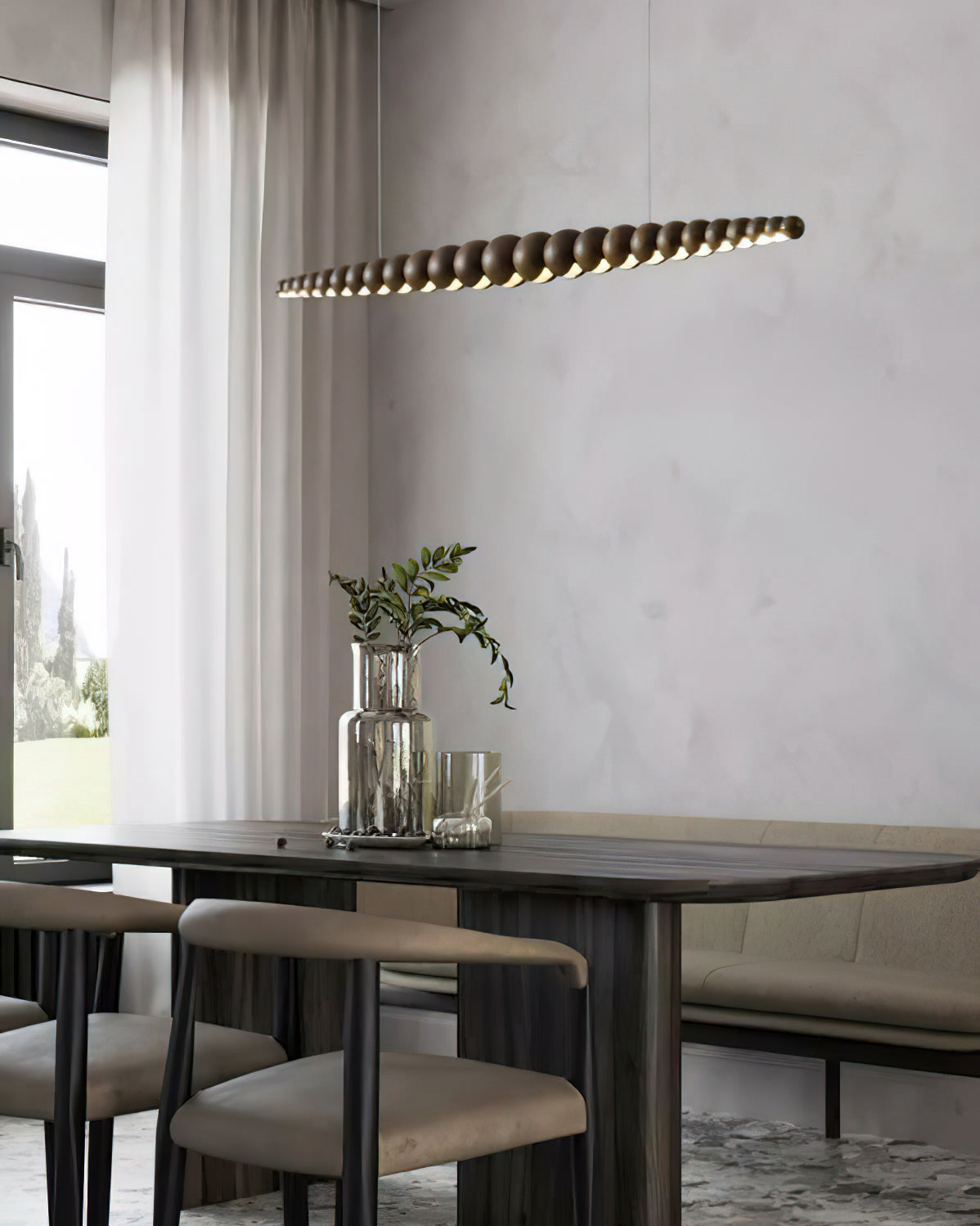 Woodline Orb Pendant Light Pendant light