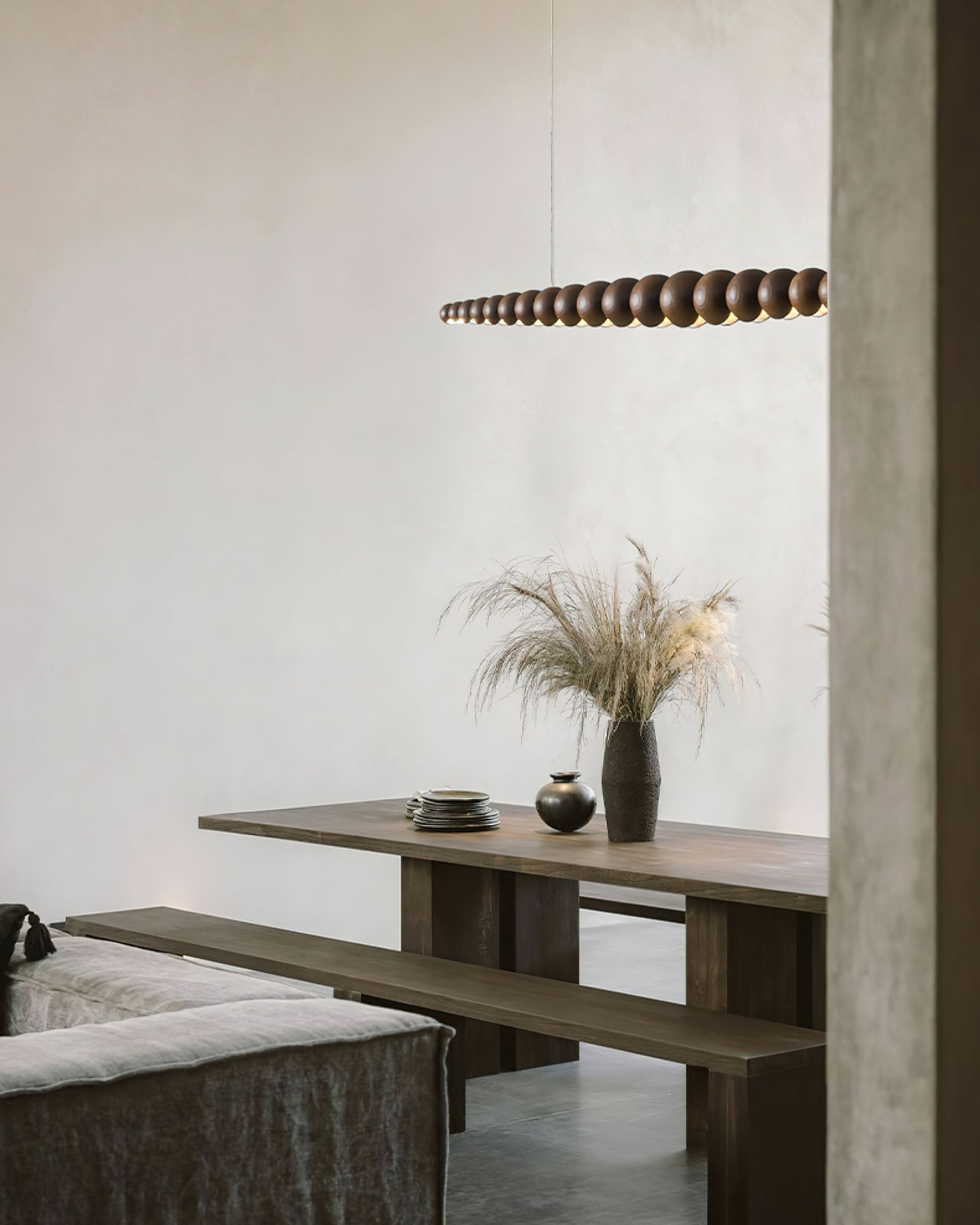 Woodline Orb Pendant Light Pendant light