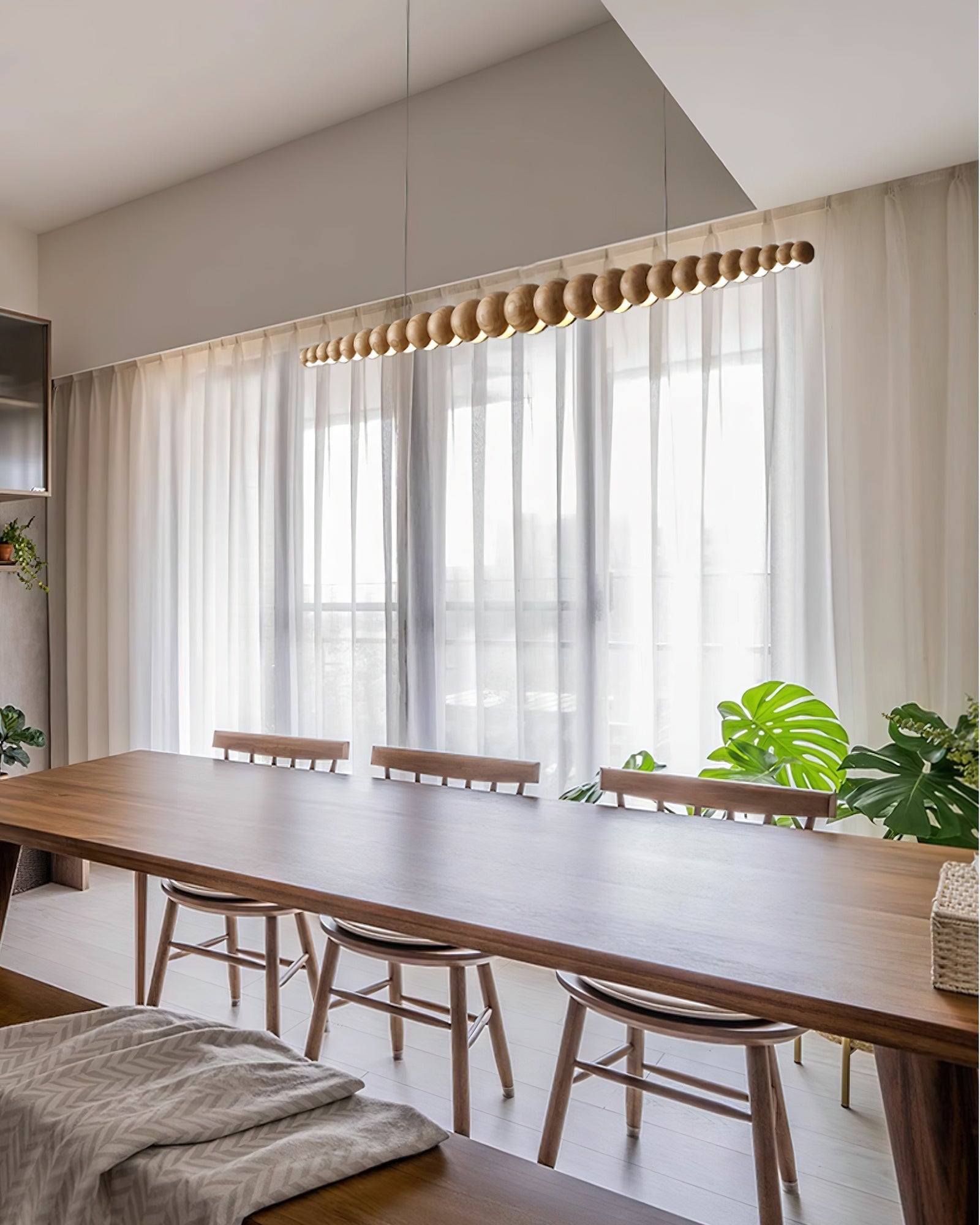 Woodline Orb Pendant Light Pendant light