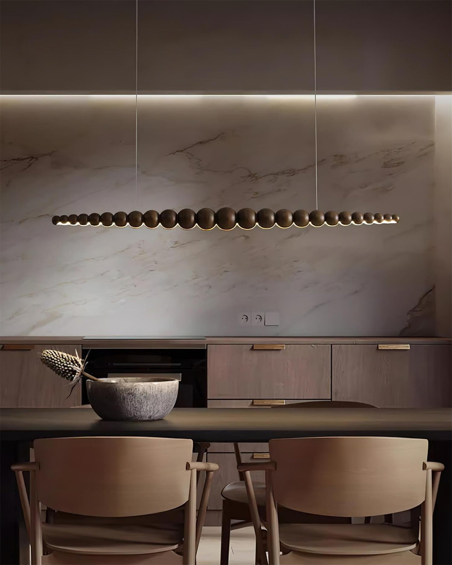 Woodline Orb Pendant Light Pendant light