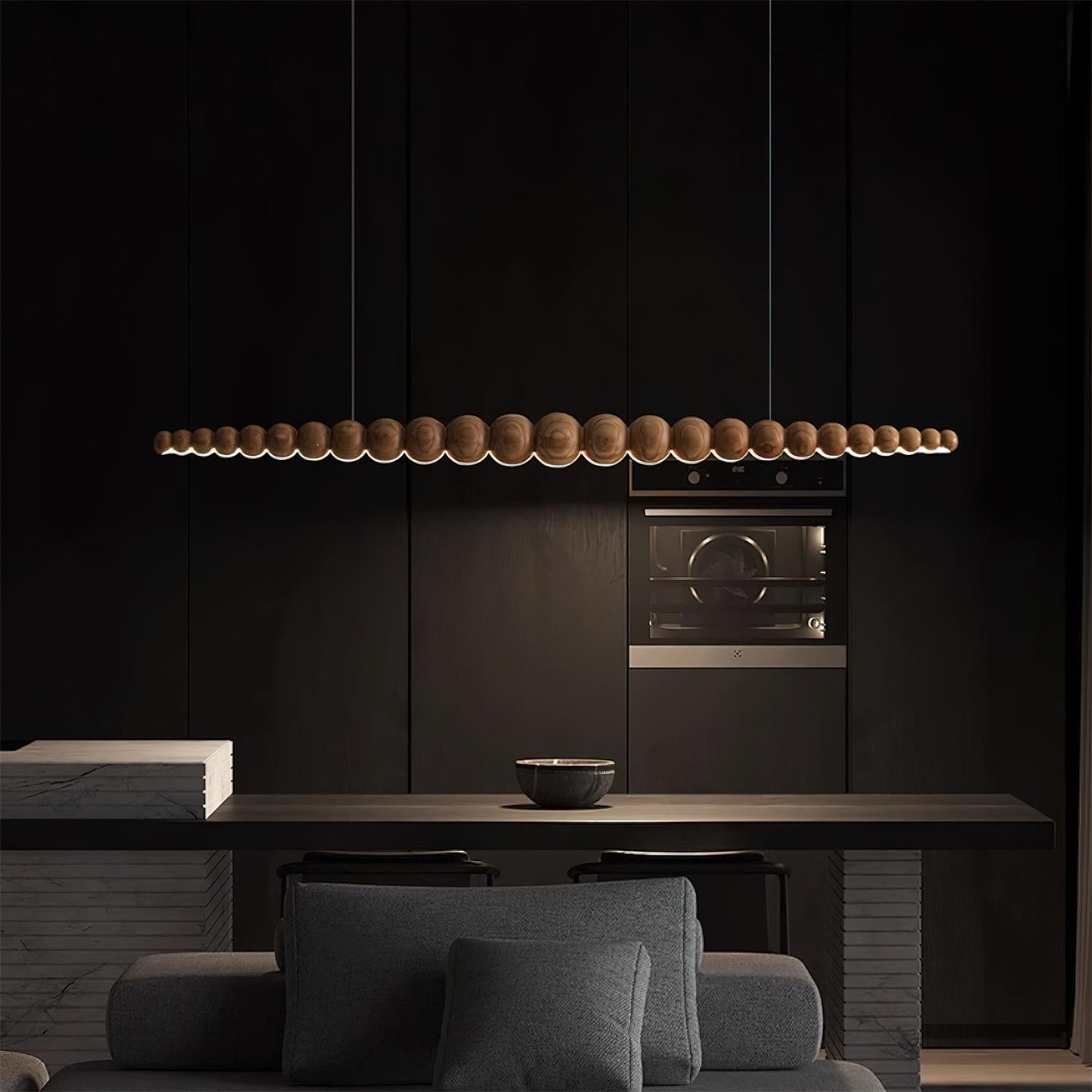 Woodline Orb Pendant Light Pendant light