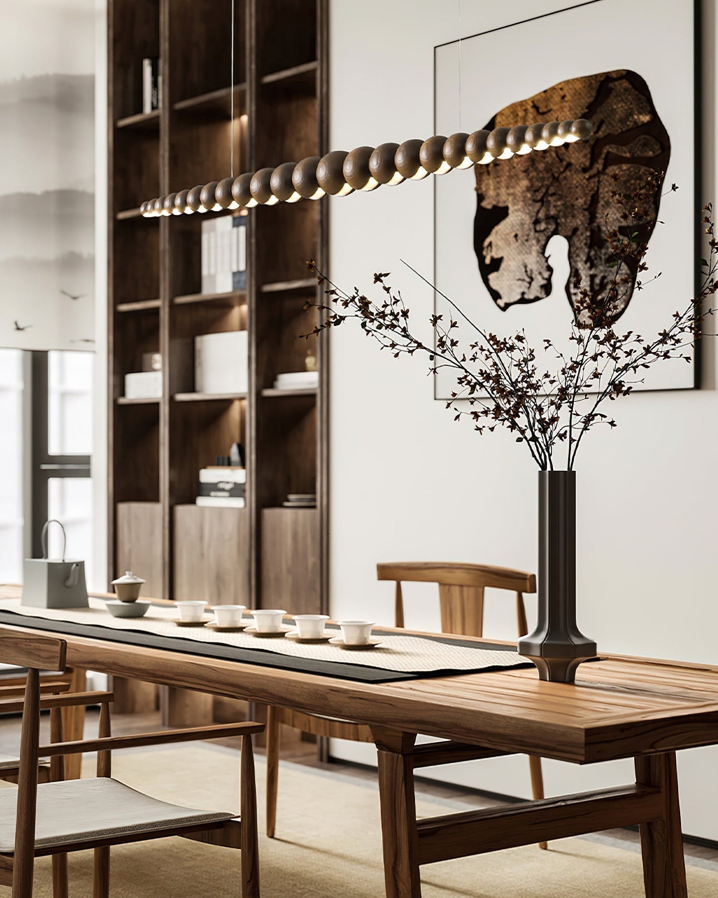 Woodline Orb Pendant Light Pendant light