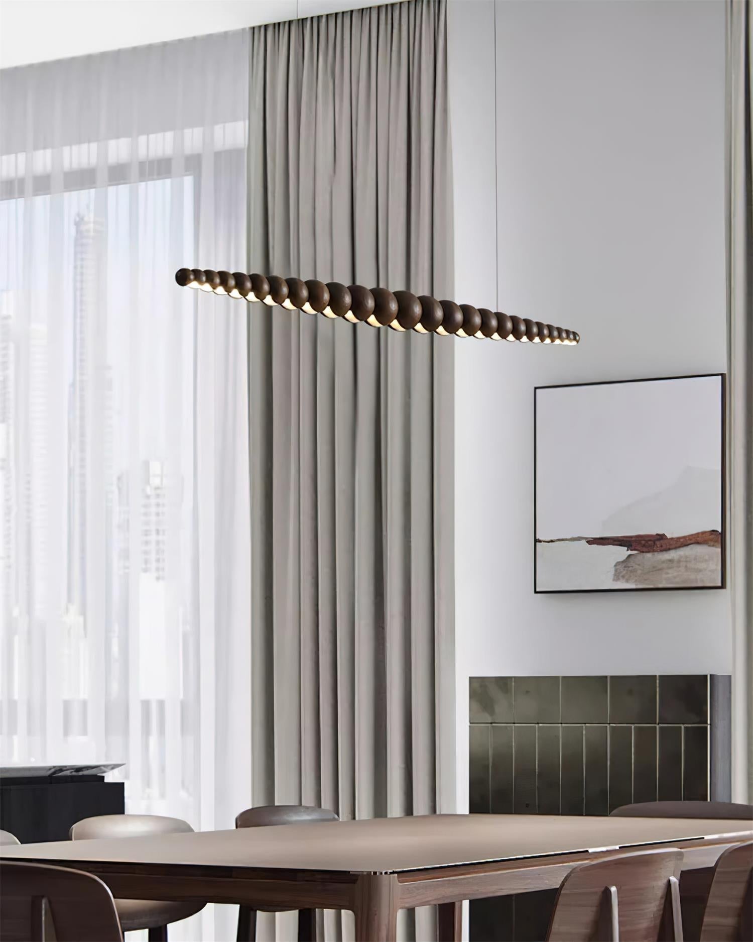 Woodline Orb Pendant Light Pendant light