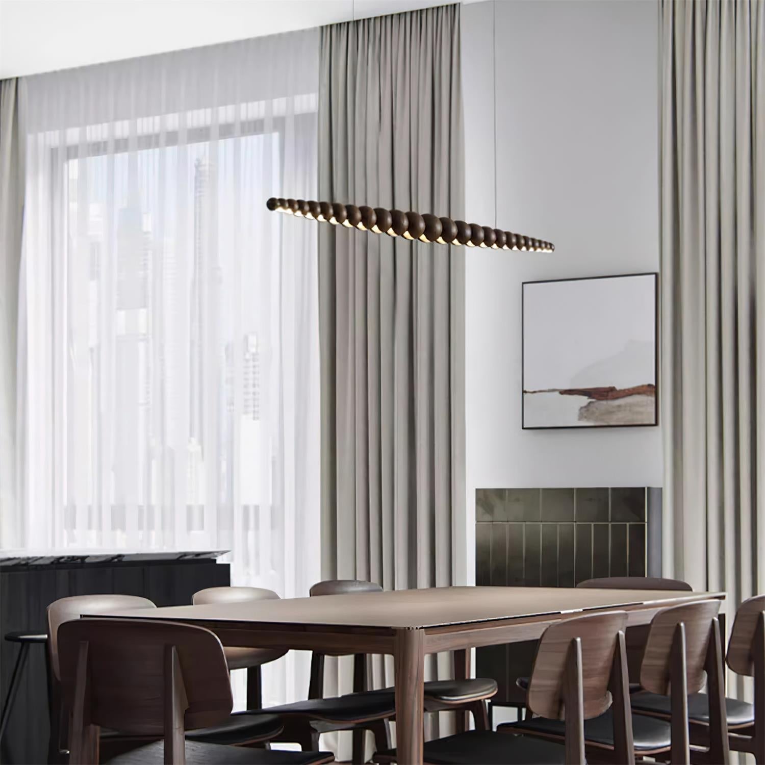 Woodline Orb Pendant Light Pendant light