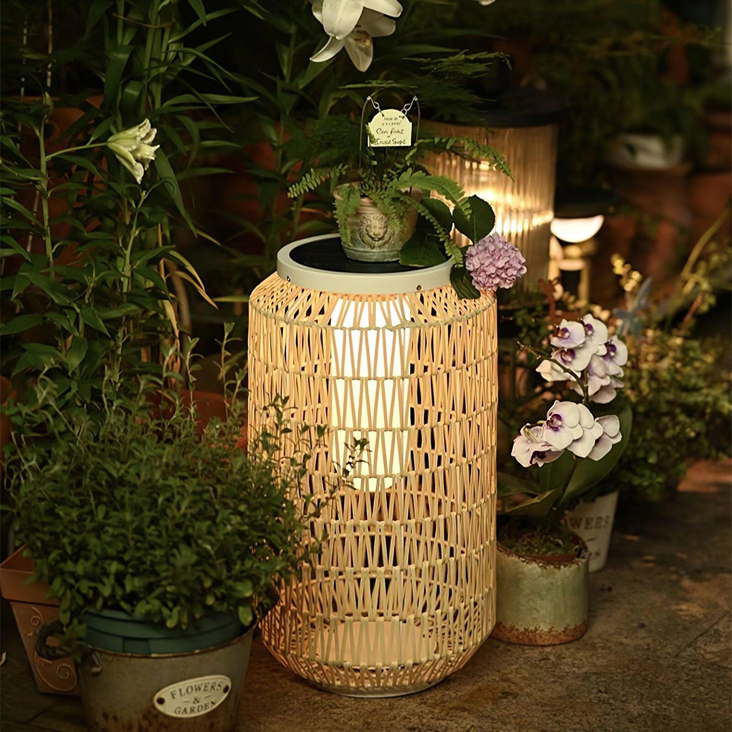 Woven Rattan Outdoor Lamp Outdoor Lighting