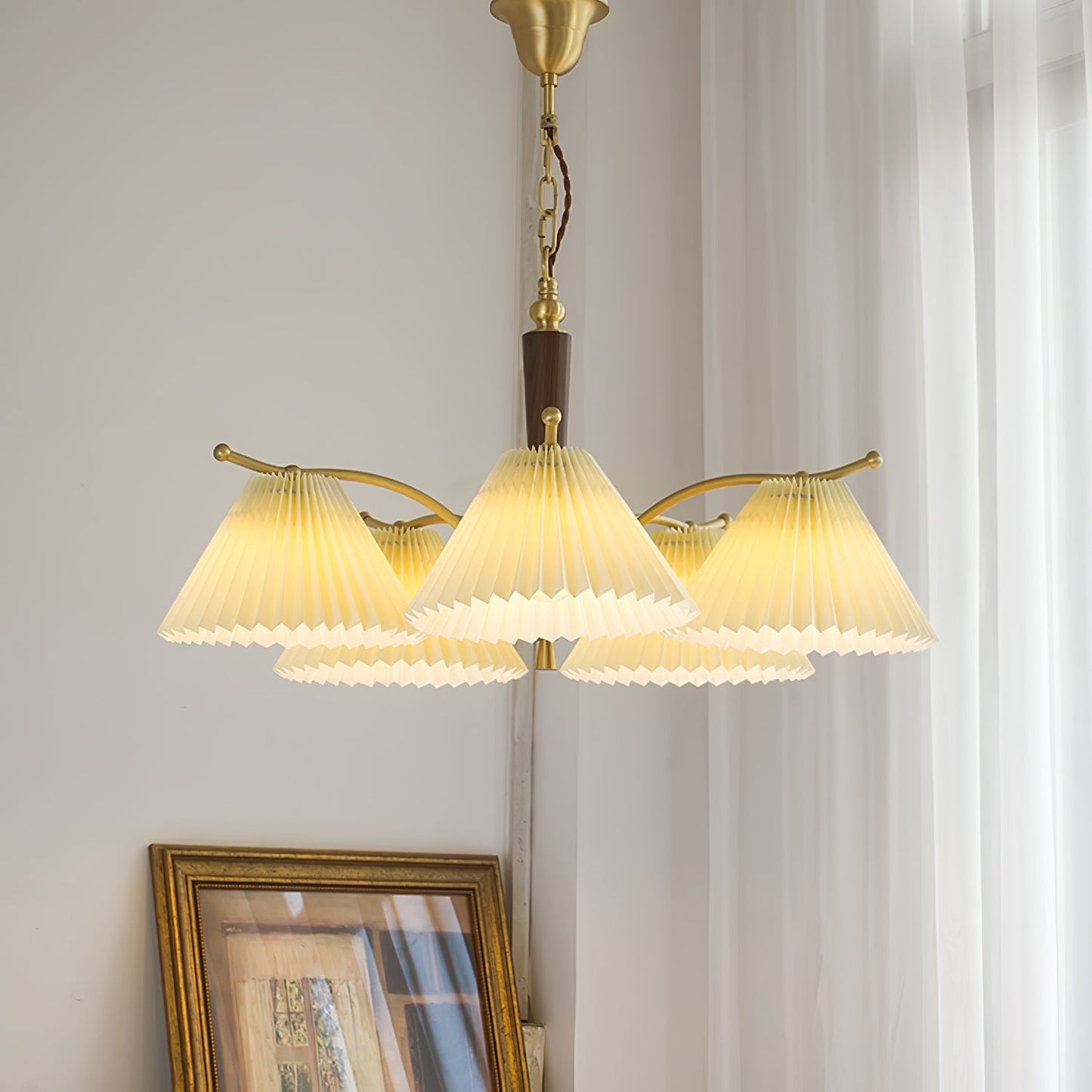 Wrinkled Chandelier Chandelier