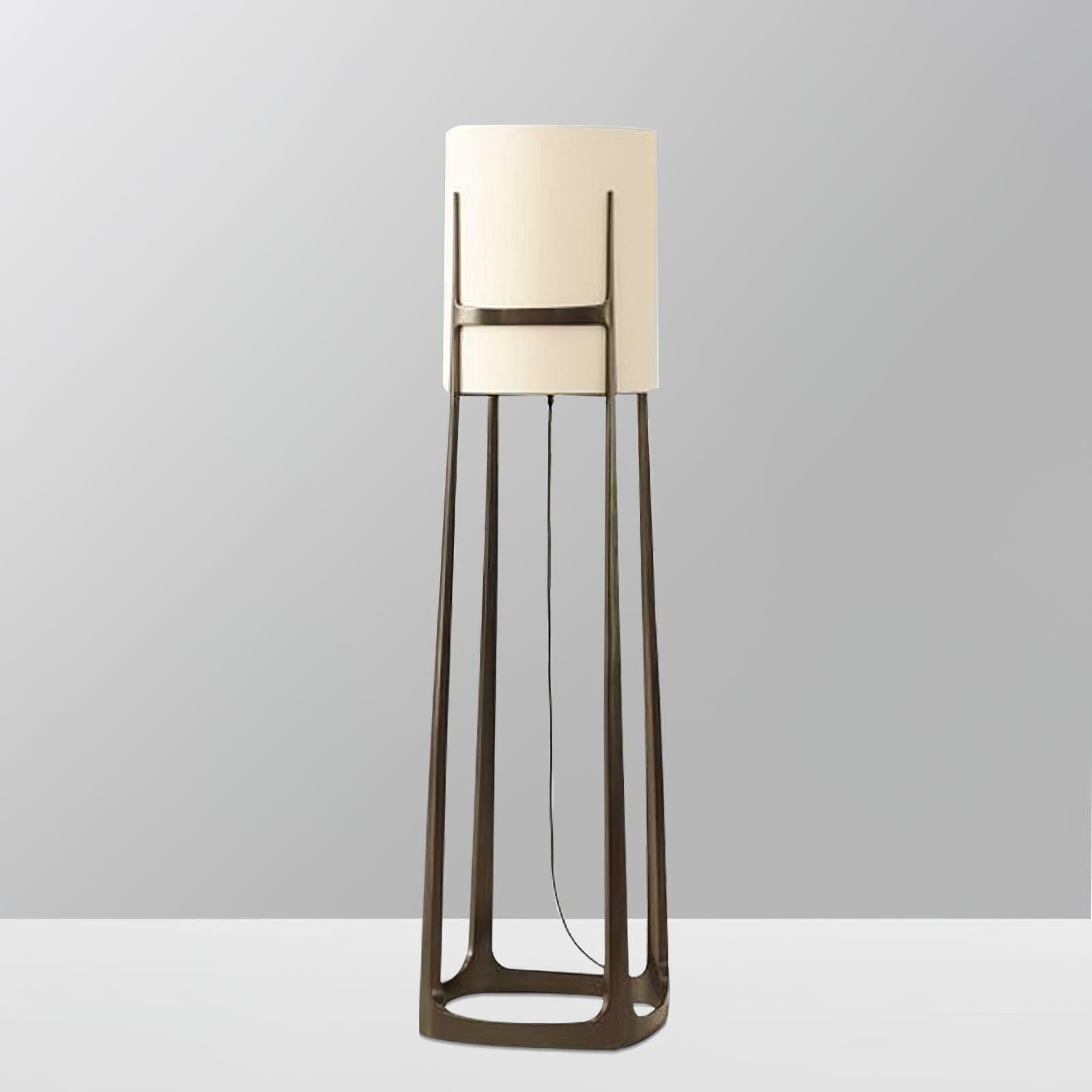 X + L 04 Floor Lamp Dia 15″ x H 64″ / Dia 38cm x H 162.5cm / Brushed bronze / US plug Floor lamp