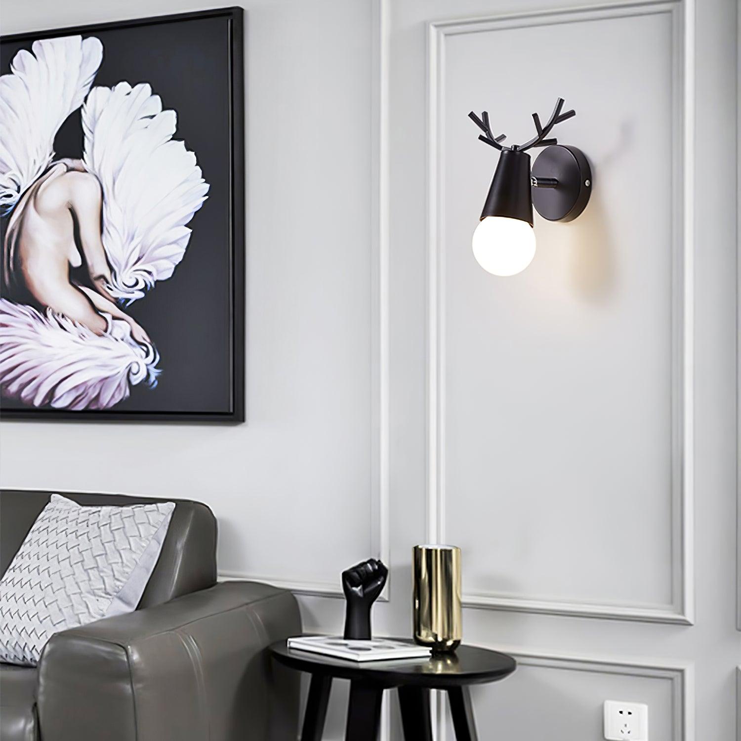 Yeknu Antler Wall Lamp Wall lamp