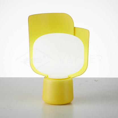 Petals Glass Table Lamp ? 5.9″ x H 9.4″ / Dia 15cm x H 24cm / Yellow / US Plug Table lamp