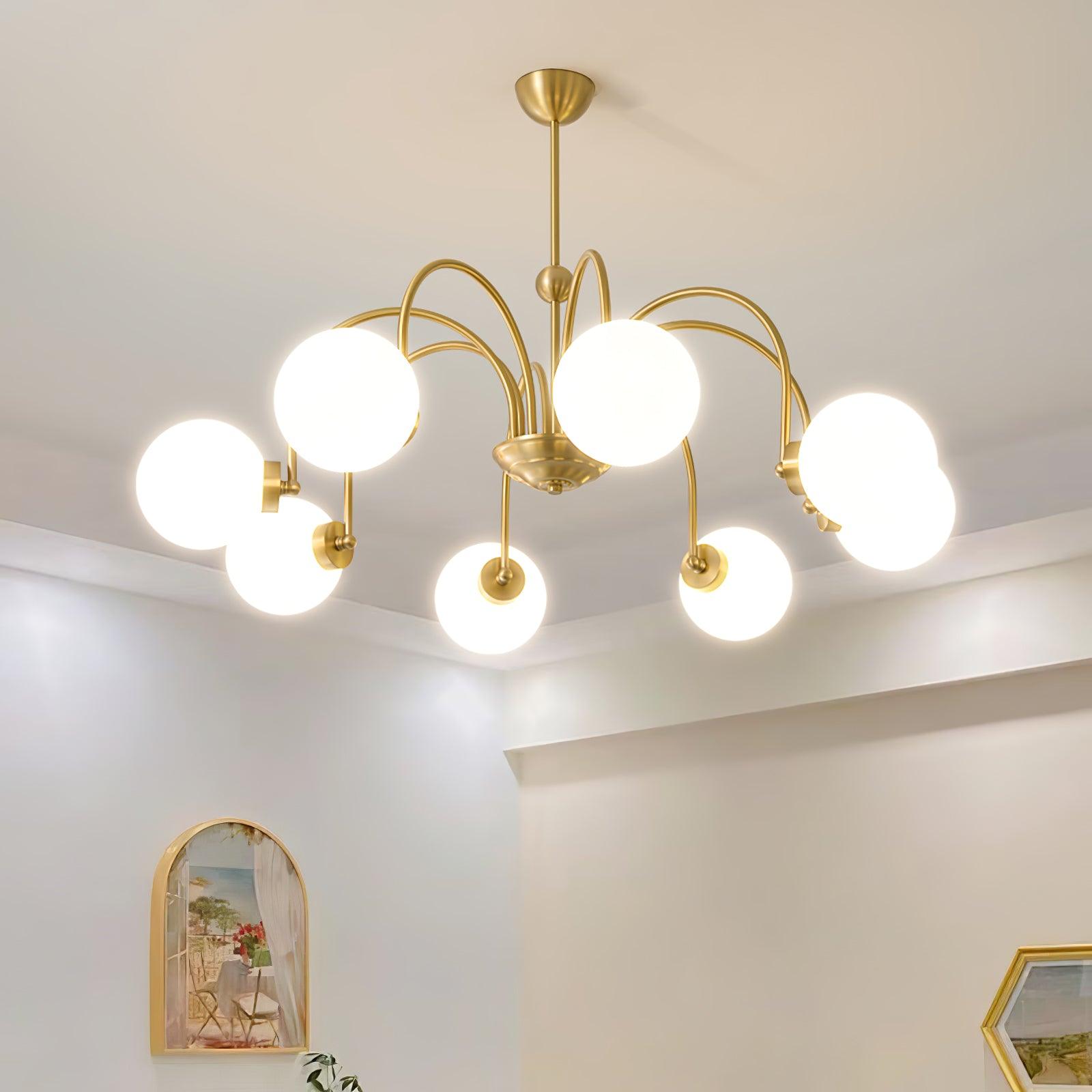 Yisu Brass Chandelier Chandelier