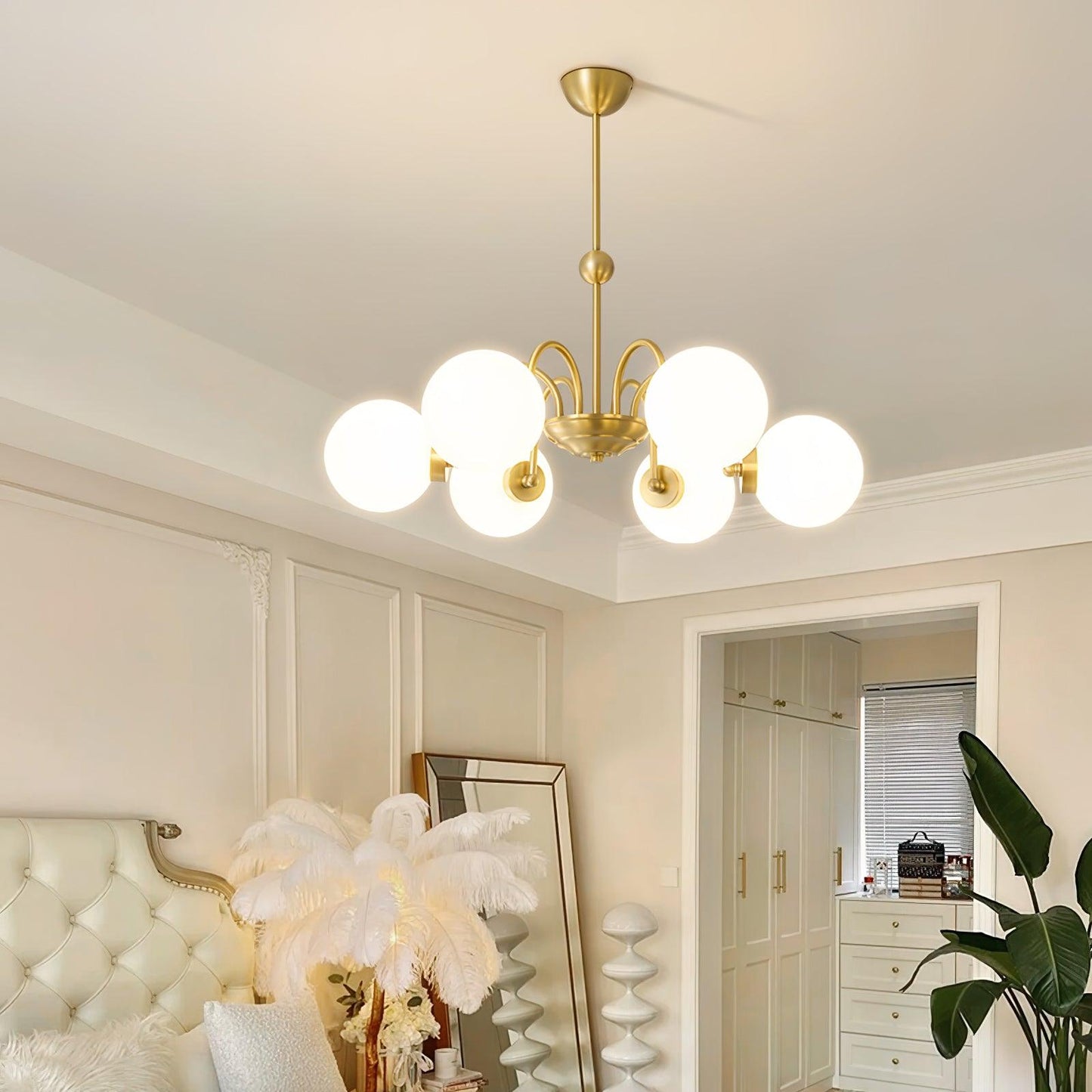 Yisu Brass Chandelier Chandelier