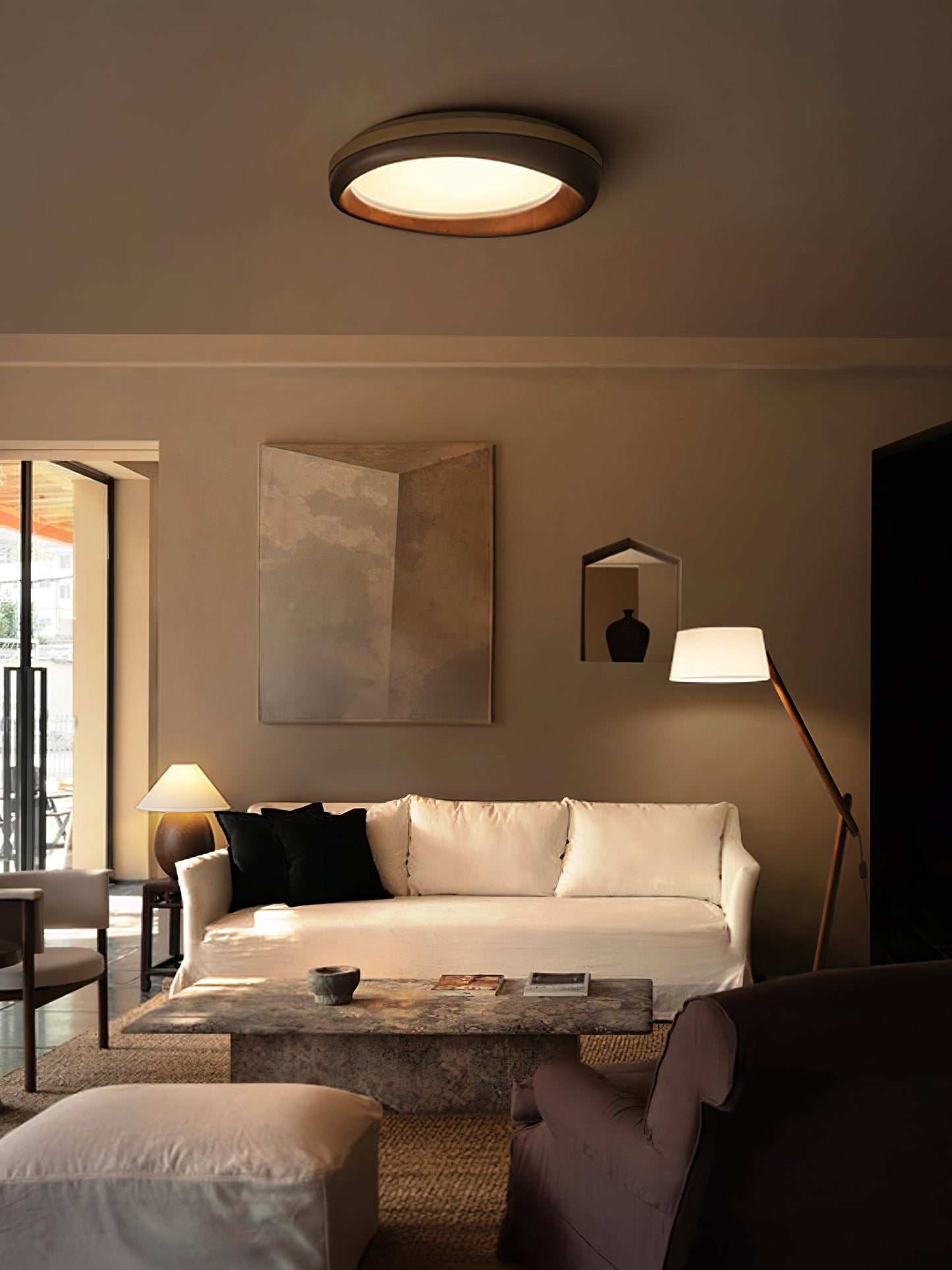 Zenova Wood Ceiling Light Ceiling lamp