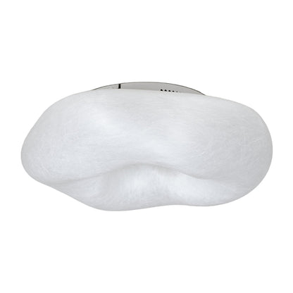 Yunduo Silk Ceiling Lamp ? 19.7″ x H 7″ / Dia 50cm x H 18cm (Power ~20W) / White / Warm Light Ceiling lamp