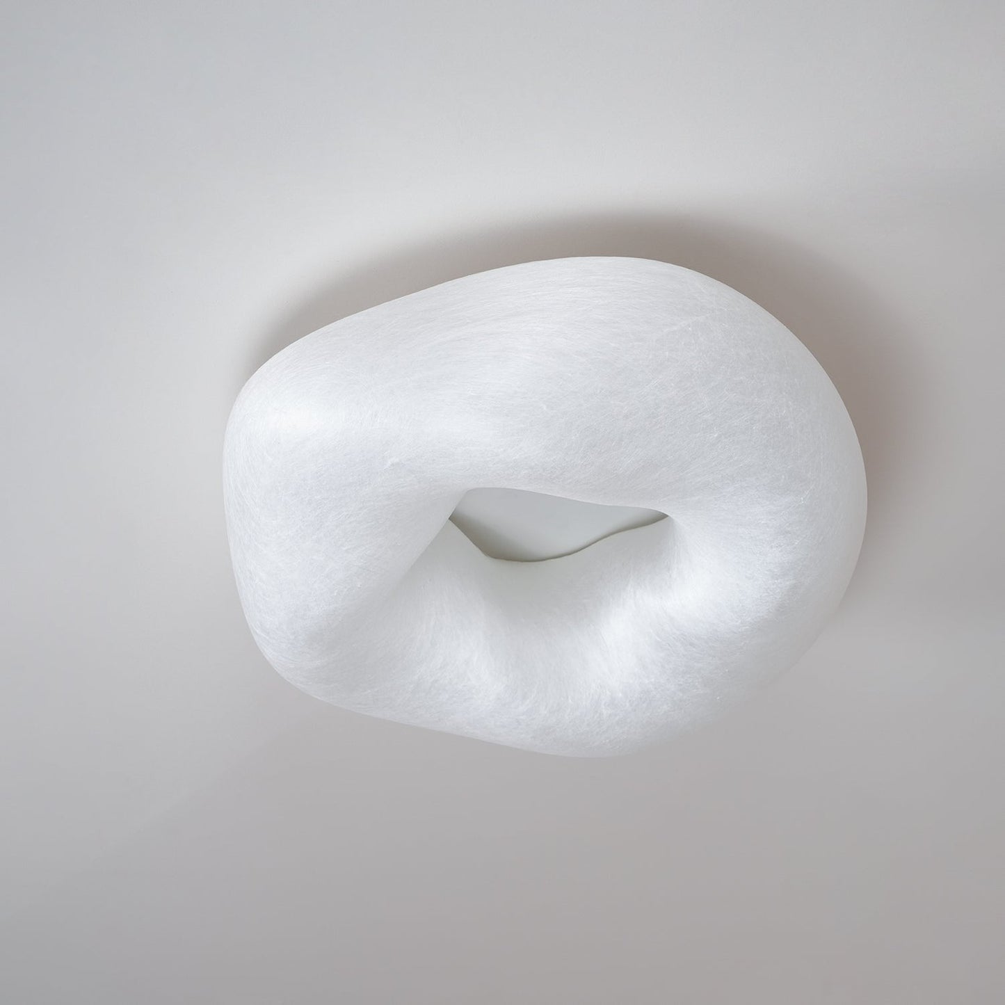 Yunduo Silk Ceiling Lamp ? 19.7″ x H 7″ / Dia 50cm x H 18cm (Power ~20W) / White / Warm Light Ceiling lamp
