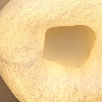 Yunduo Silk Ceiling Lamp ? 19.7″ x H 7″ / Dia 50cm x H 18cm (Power ~20W) / White / Warm Light Ceiling lamp