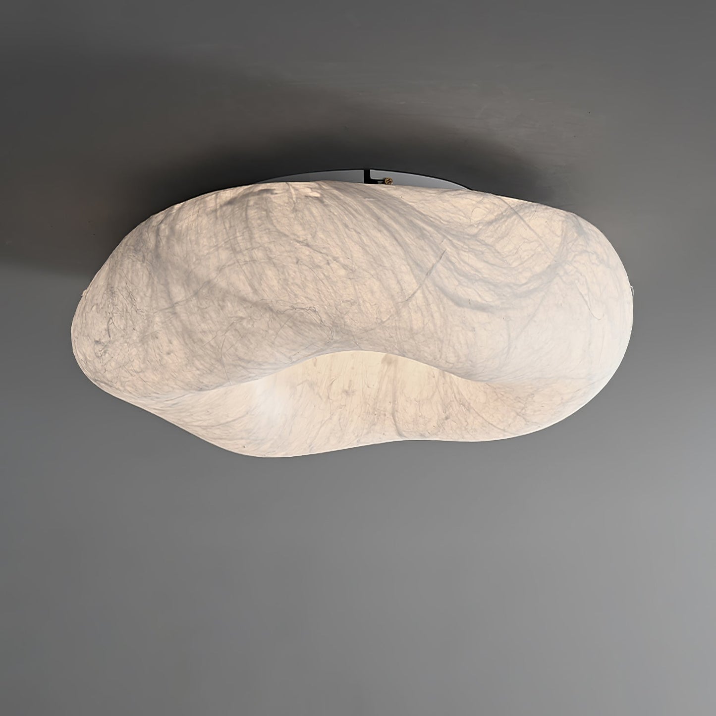 Yunduo Silk Ceiling Lamp ? 19.7″ x H 7″ / Dia 50cm x H 18cm (Power ~20W) / White / Warm Light Ceiling lamp