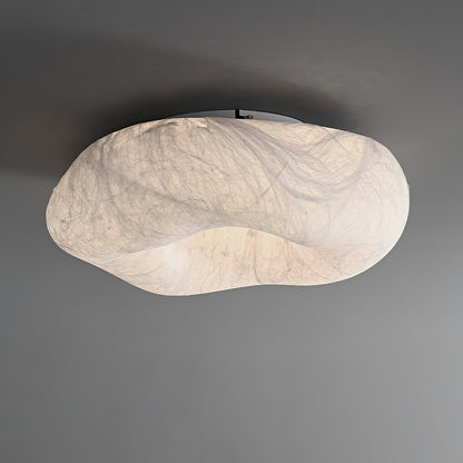 Yunduo Silk Ceiling Lamp ? 19.7″ x H 7″ / Dia 50cm x H 18cm (Power ~20W) / White / Warm Light Ceiling lamp