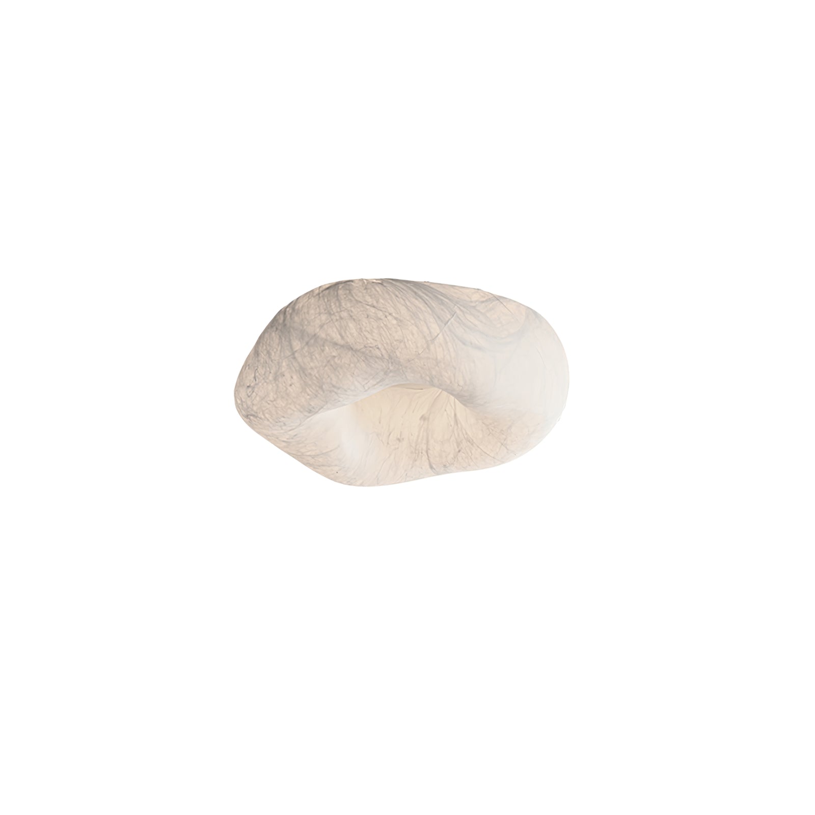 Yunduo Silk Ceiling Lamp ? 19.7″ x H 7″ / Dia 50cm x H 18cm (Power ~20W) / White / Warm Light Ceiling lamp