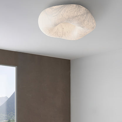 Yunduo Silk Ceiling Lamp ? 19.7″ x H 7″ / Dia 50cm x H 18cm (Power ~20W) / White / Warm Light Ceiling lamp