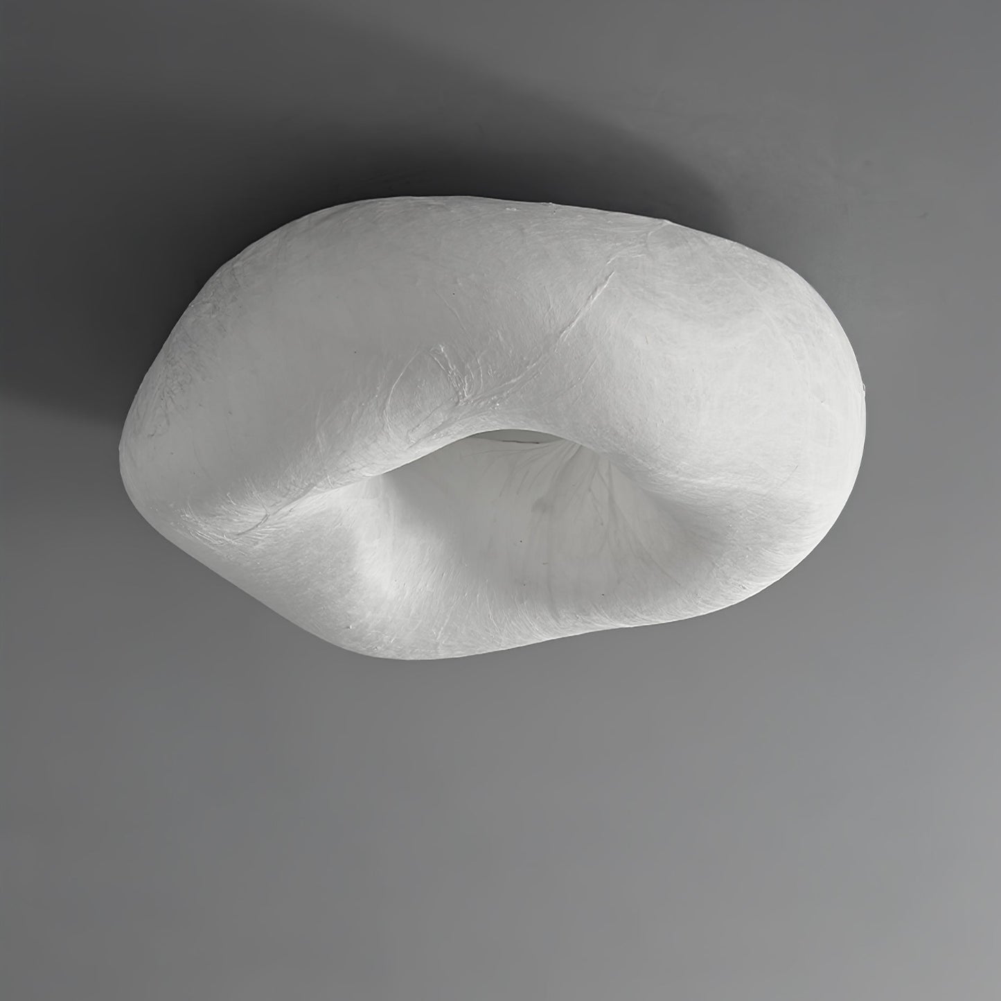Yunduo Silk Ceiling Lamp ? 19.7″ x H 7″ / Dia 50cm x H 18cm (Power ~20W) / White / Warm Light Ceiling lamp
