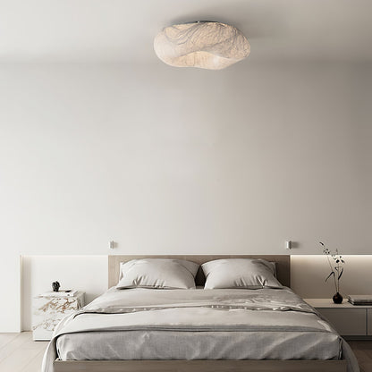 Yunduo Silk Ceiling Lamp ? 19.7″ x H 7″ / Dia 50cm x H 18cm (Power ~20W) / White / Warm Light Ceiling lamp