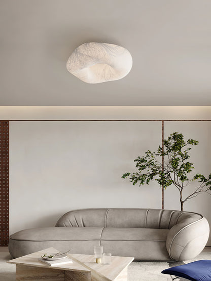 Yunduo Silk Ceiling Lamp ? 19.7″ x H 7″ / Dia 50cm x H 18cm (Power ~20W) / White / Warm Light Ceiling lamp
