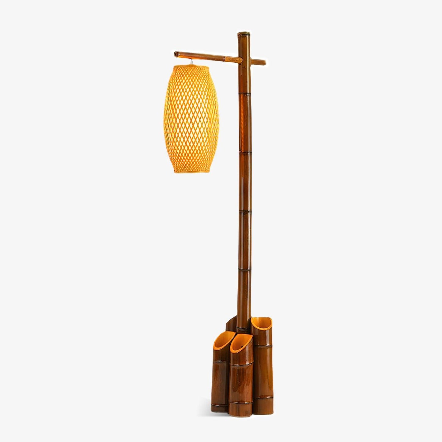 Zen Bamboo Tube Floor Lamp Floor lamp