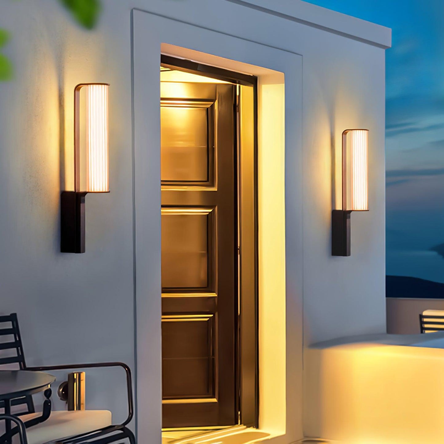 Zenith Arc Outdoor LED Sconce Outdoor Lighting