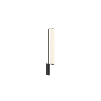 Zenith Arc Outdoor LED Sconce L 7.1″ x H 37.8″ / L 18cm x H 96cm / Black & White / Warm Light Outdoor Lighting