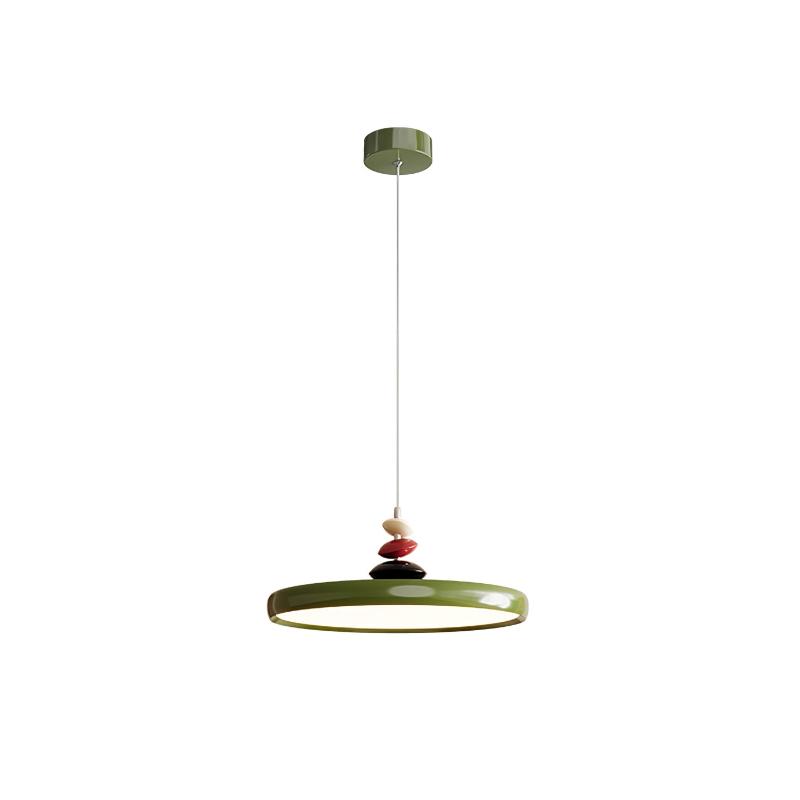 Zennith Balance Pendant Light Dia 11.8″ x H 7.9″ / Green / Warm Light Pendant light