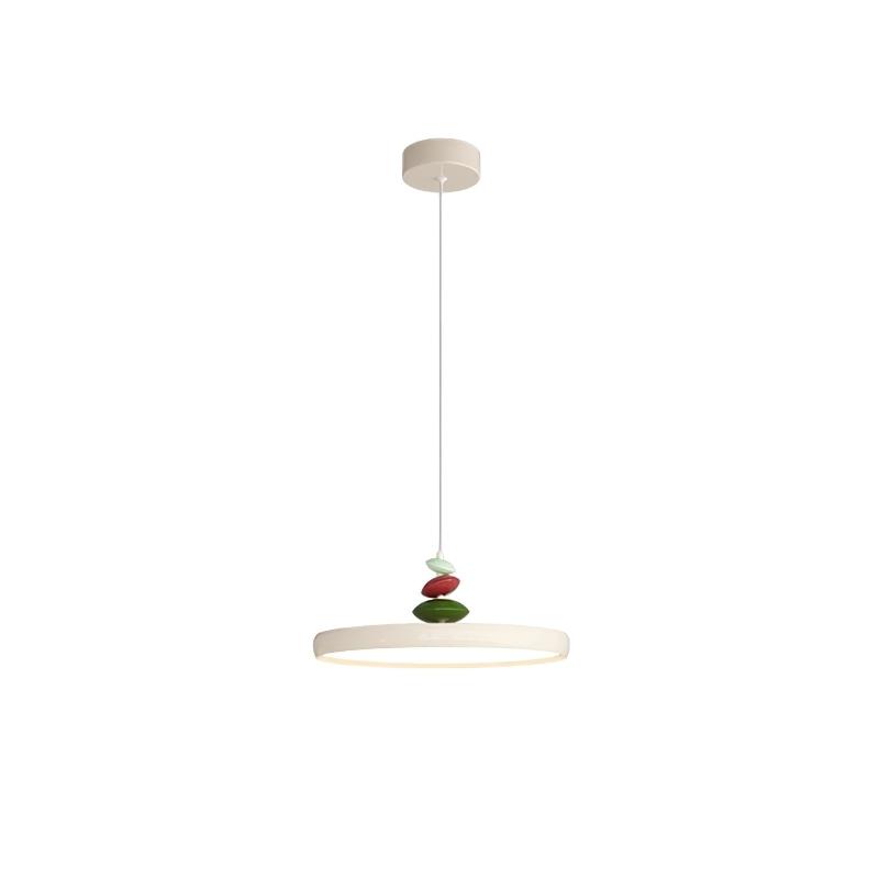 Zennith Balance Pendant Light Dia 11.8″ x H 7.9″ / Beige / Warm Light Pendant light